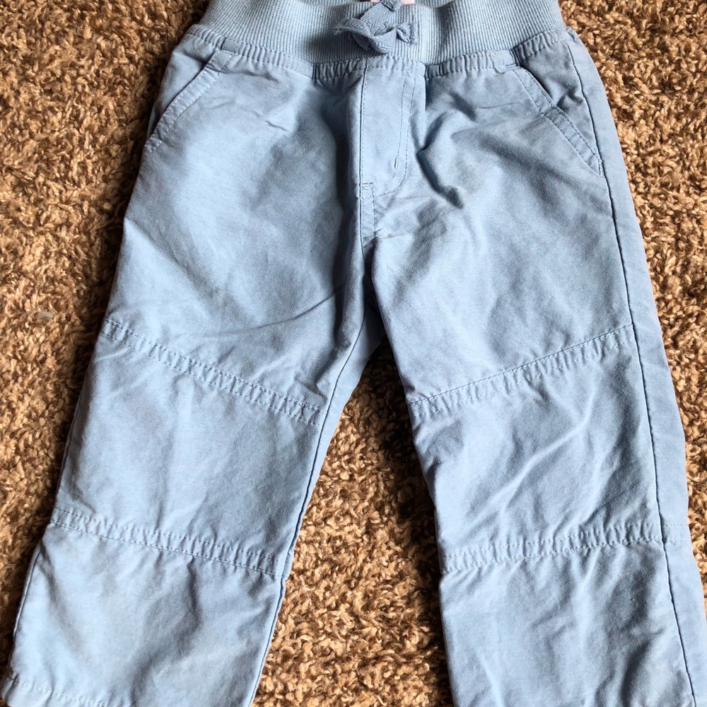 Lt Blue Lined Pants